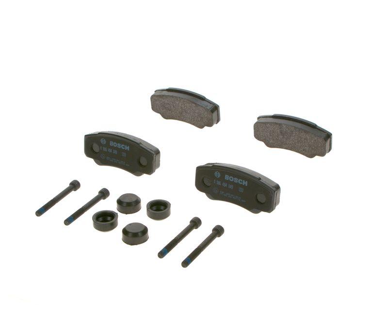 Kit de plaquettes de frein, frein à disque BOSCH 0 986 494 049