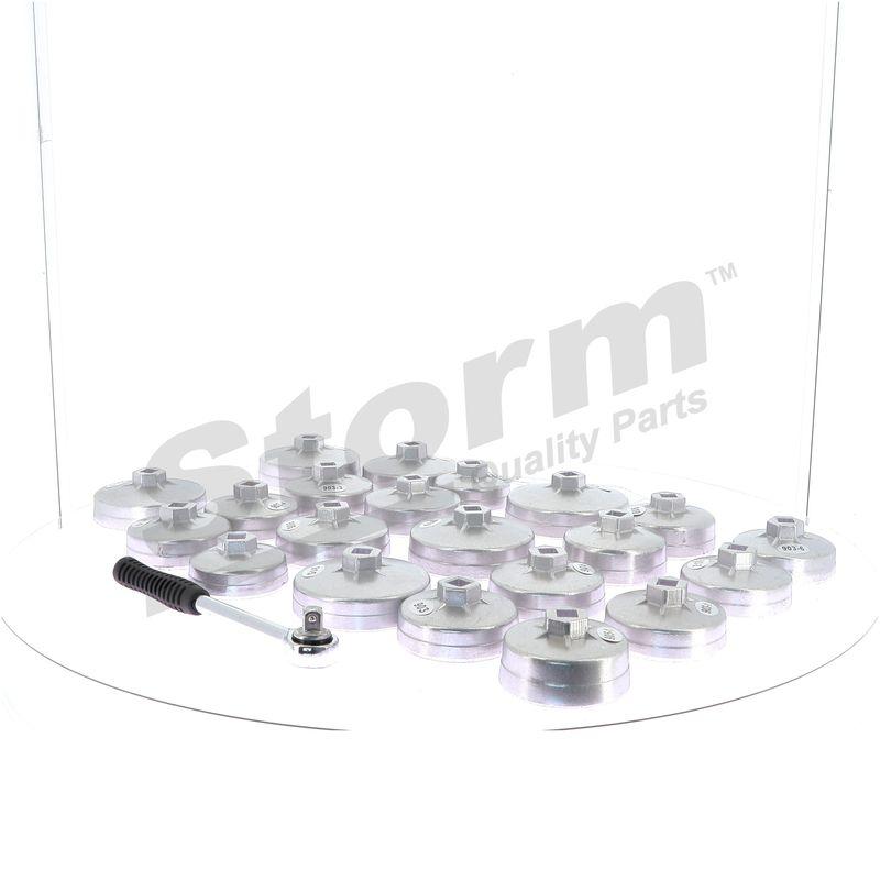 Kit clé coiffe pour filtre à huile STORM QUALITY PARTS 555509
