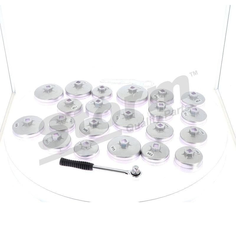 Kit clé coiffe pour filtre à huile STORM QUALITY PARTS 555509