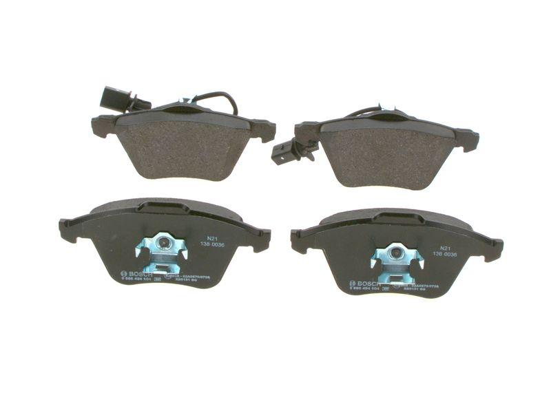 Kit de plaquettes de frein, frein à disque BOSCH 0 986 494 104