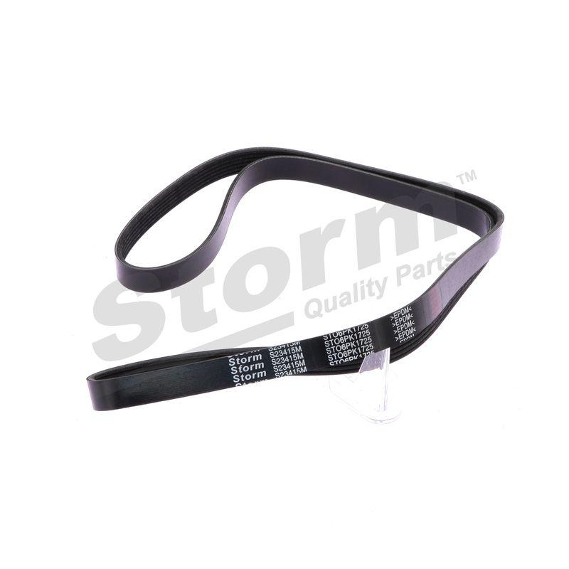 Courroie trapézoïdale à nervures STORM QUALITY PARTS STO6PK1725