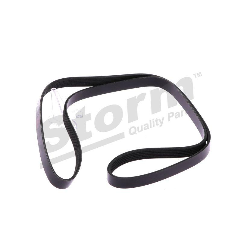 Courroie trapézoïdale à nervures STORM QUALITY PARTS STO6PK1750