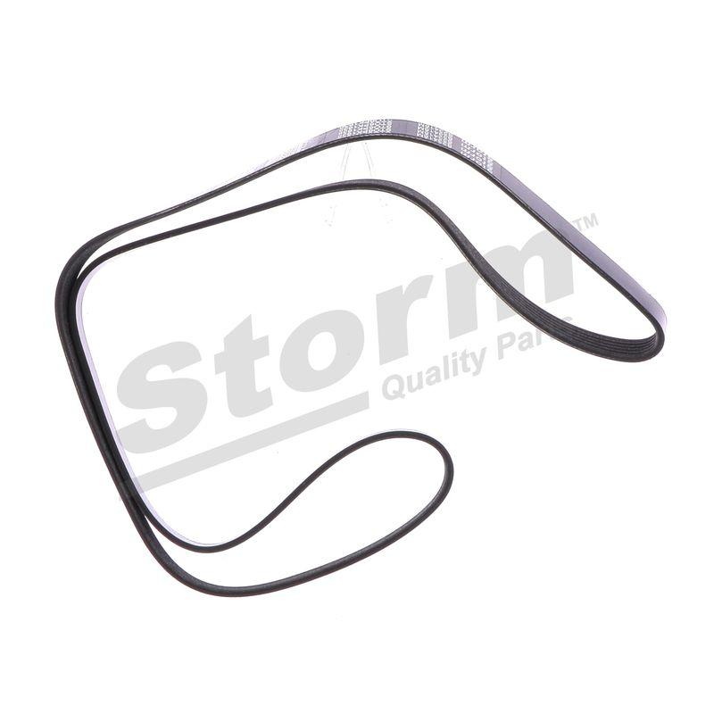 Courroie trapézoïdale à nervures STORM QUALITY PARTS STO6PK1638