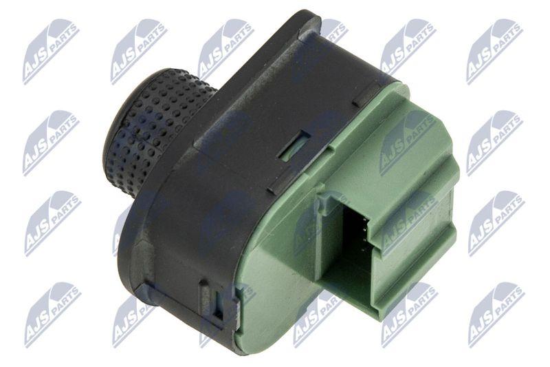 Interrupteur, réglage des rétroviseurs extérieurs NTY EWS-VW-116
