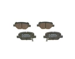 Kit de plaquettes de frein, frein à disque BOSCH 0986495393