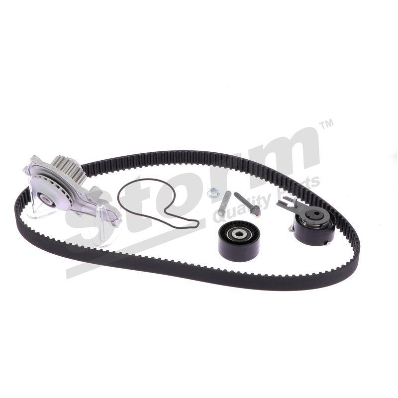 Pompe à eau + kit de courroie crantée STORM QUALITY PARTS 904487KP