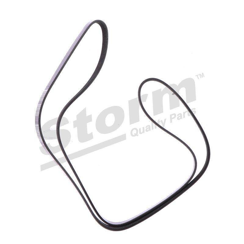 Courroie trapézoïdale à nervures STORM QUALITY PARTS STO5PK1750