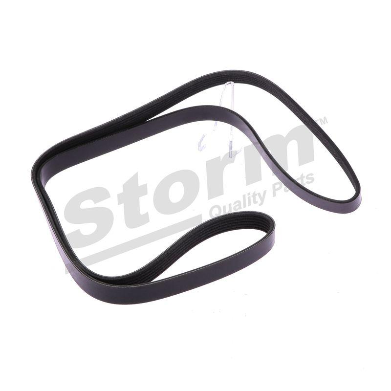 Courroie trapézoïdale à nervures STORM QUALITY PARTS STO6PK1775