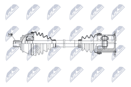 Arbre de transmission NTY NPW-AU-105