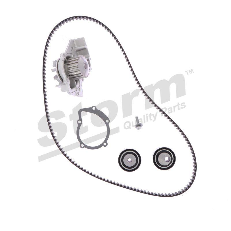 Pompe à eau + kit de courroie crantée STORM QUALITY PARTS 5550567KP