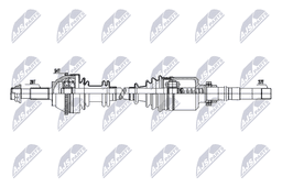 Arbre de transmission NTY NPW-CT-196