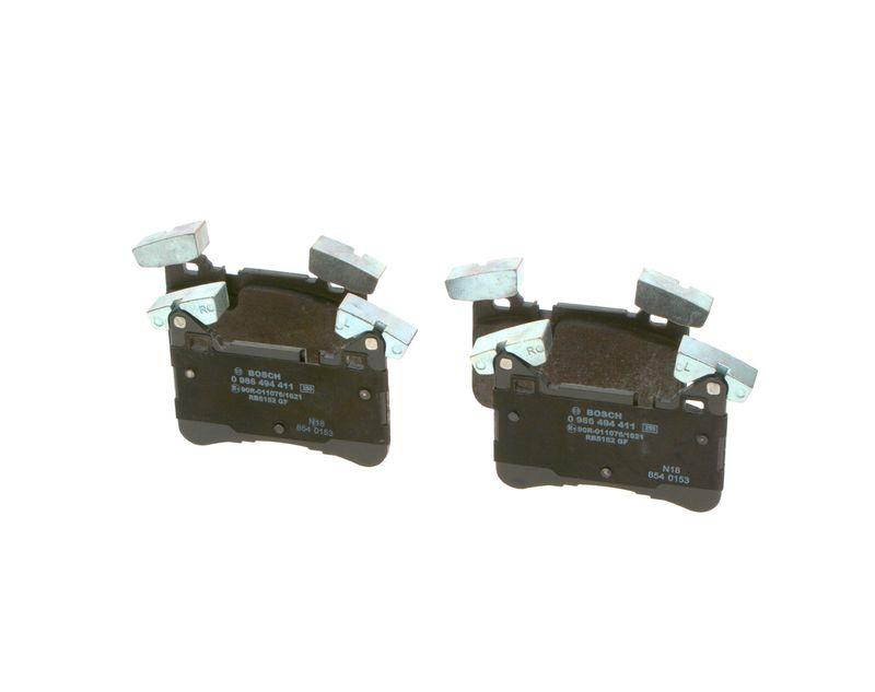 Kit de plaquettes de frein, frein à disque BOSCH 0 986 494 411