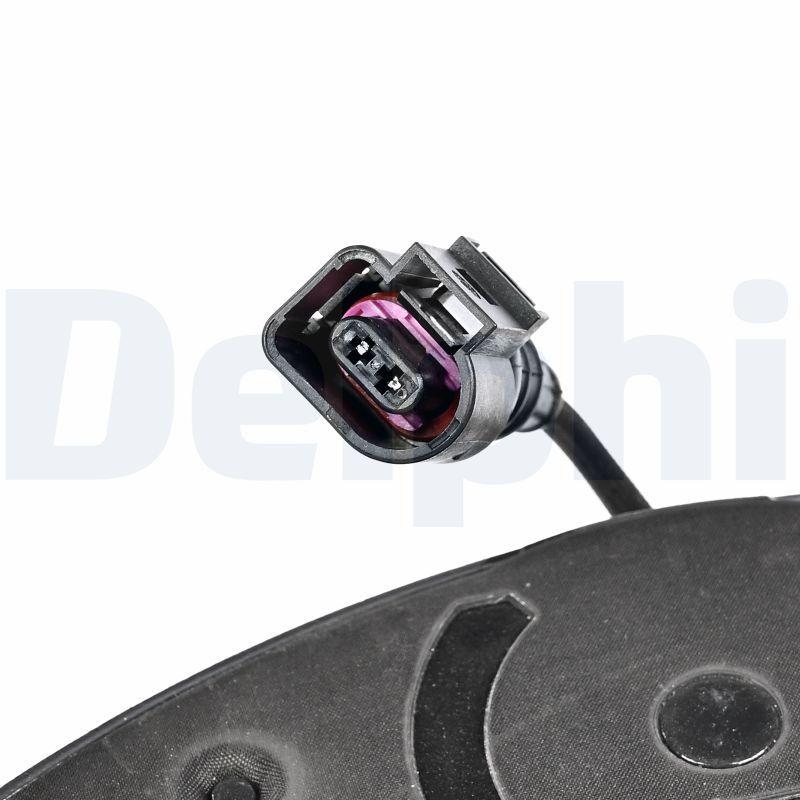 Kit de plaquettes de frein, frein à disque DELPHI LP2250