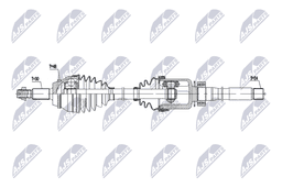 Arbre de transmission NTY NPW-TY-258