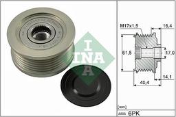 Poulie roue libre, alternateur Schaeffler INA 535 0115 10