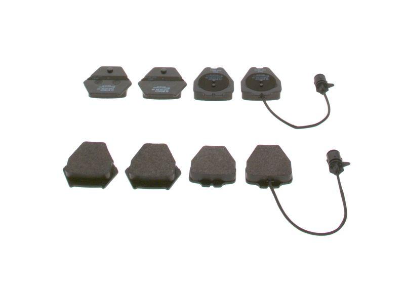 Kit de plaquettes de frein, frein à disque BOSCH 0986424689