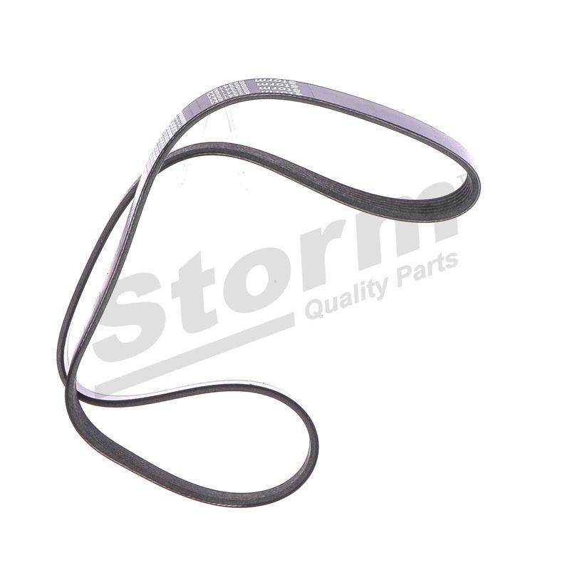 Courroie trapézoïdale à nervures STORM QUALITY PARTS STO6PK1050