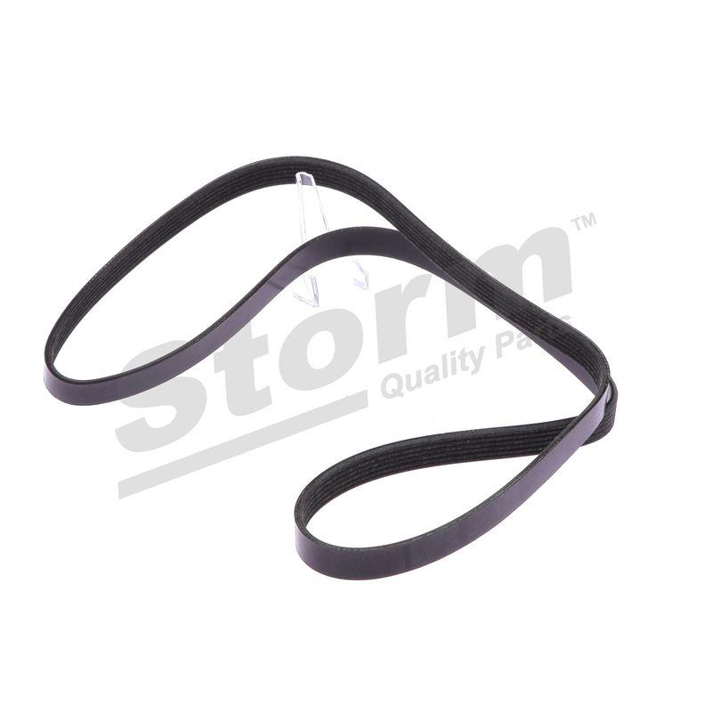 Courroie trapézoïdale à nervures STORM QUALITY PARTS STO6PK1463