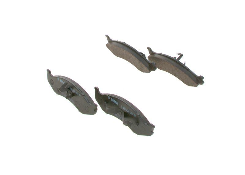 Kit de plaquettes de frein, frein à disque BOSCH 0 986 424 284