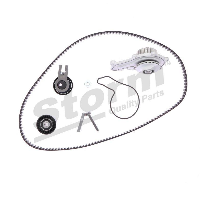 Pompe à eau + kit de courroie crantée STORM QUALITY PARTS 5550571KP