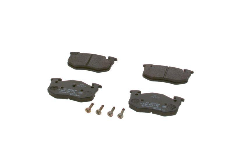 Kit de plaquettes de frein, frein à disque BOSCH 0 986 461 149