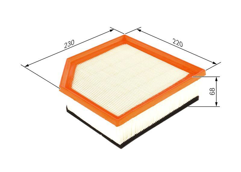 Filtre à air BOSCH F 026 400 451