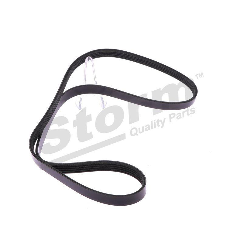 Courroie trapézoïdale à nervures STORM QUALITY PARTS STO5PK1200