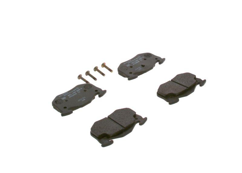 Kit de plaquettes de frein, frein à disque BOSCH 0 986 461 149