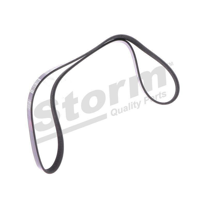 Courroie trapézoïdale à nervures STORM QUALITY PARTS STO6PK1153