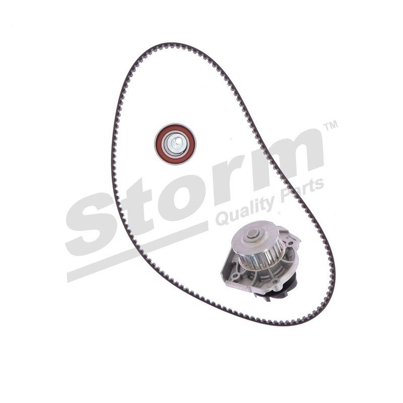 Pompe à eau + kit de courroie crantée STORM QUALITY PARTS 5550727KP