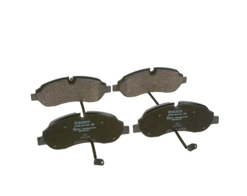 Kit de plaquettes de frein, frein à disque BOSCH 0 986 494 845