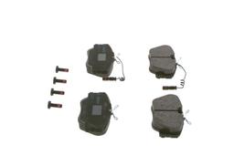 Kit de plaquettes de frein, frein à disque BOSCH 0986469410