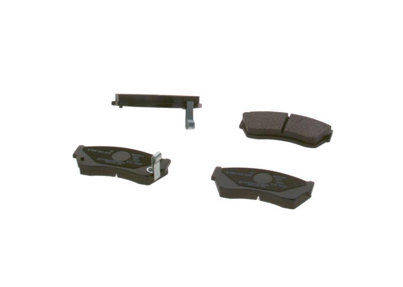 Kit de plaquettes de frein, frein à disque BOSCH 0 986 493 340