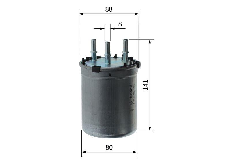 Filtre à carburant BOSCH F 026 402 834