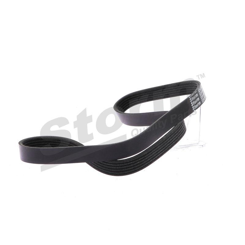Courroie trapézoïdale à nervures STORM QUALITY PARTS STO6PK1125