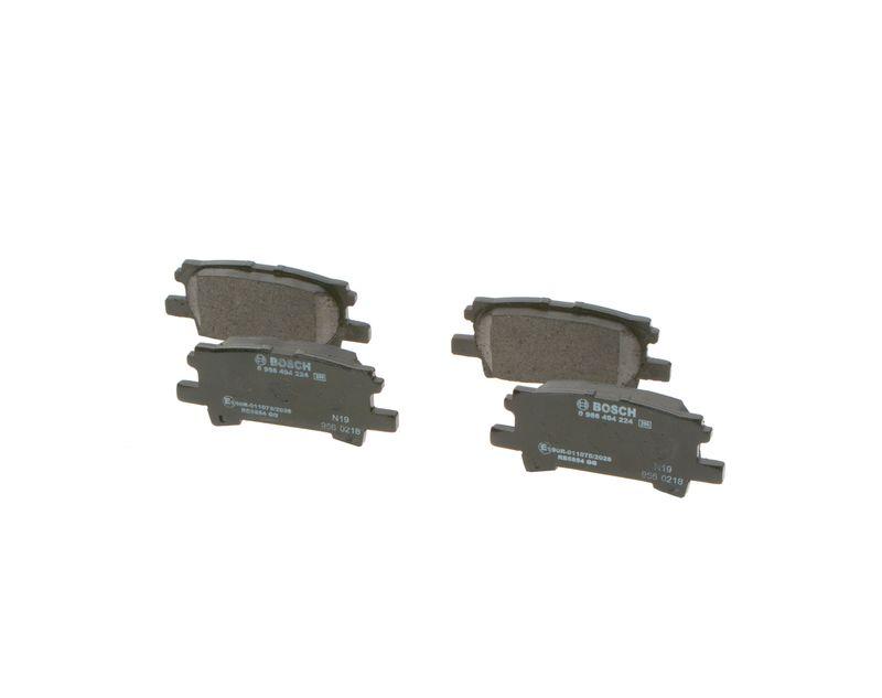 Kit de plaquettes de frein, frein à disque BOSCH 0 986 494 224