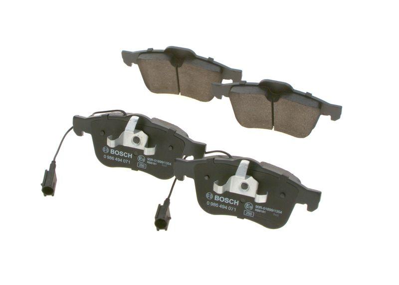 Kit de plaquettes de frein, frein à disque BOSCH 0 986 494 071