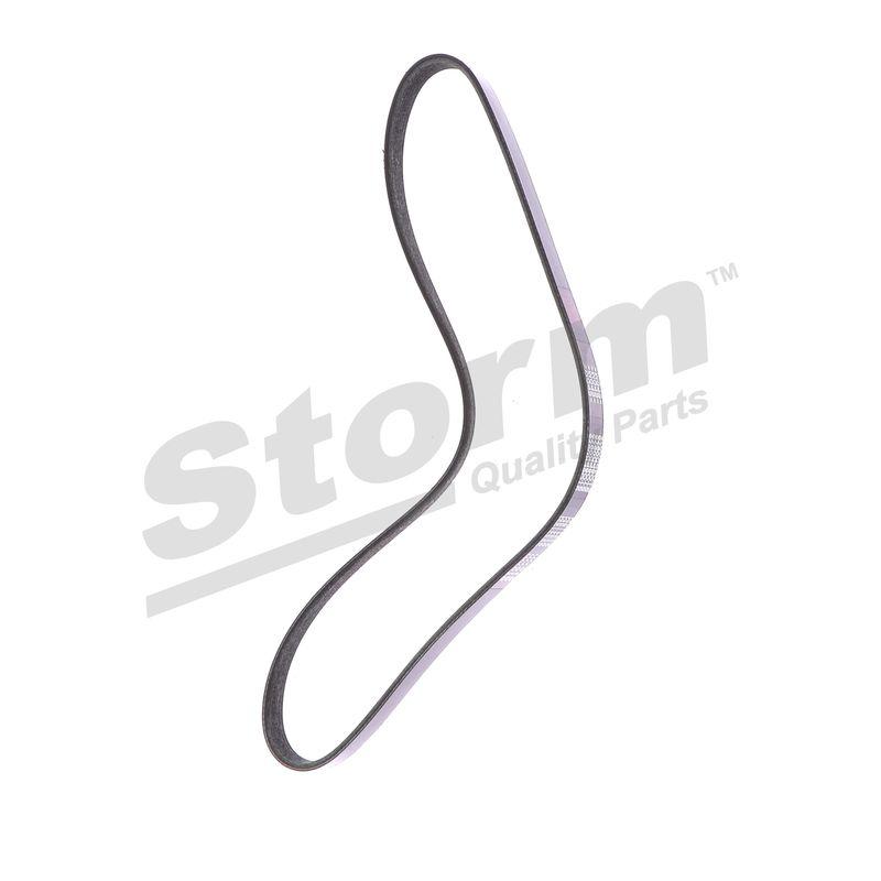 Courroie trapézoïdale à nervures STORM QUALITY PARTS STO6PK0975