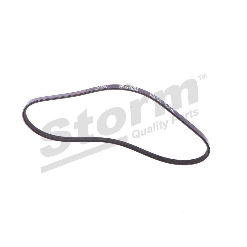 Courroie trapézoïdale à nervures STORM QUALITY PARTS STO3PK0750