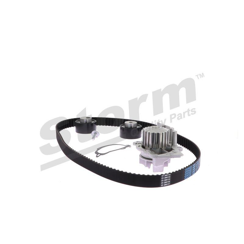 Pompe à eau + kit de courroie crantée STORM QUALITY PARTS 5550566KP