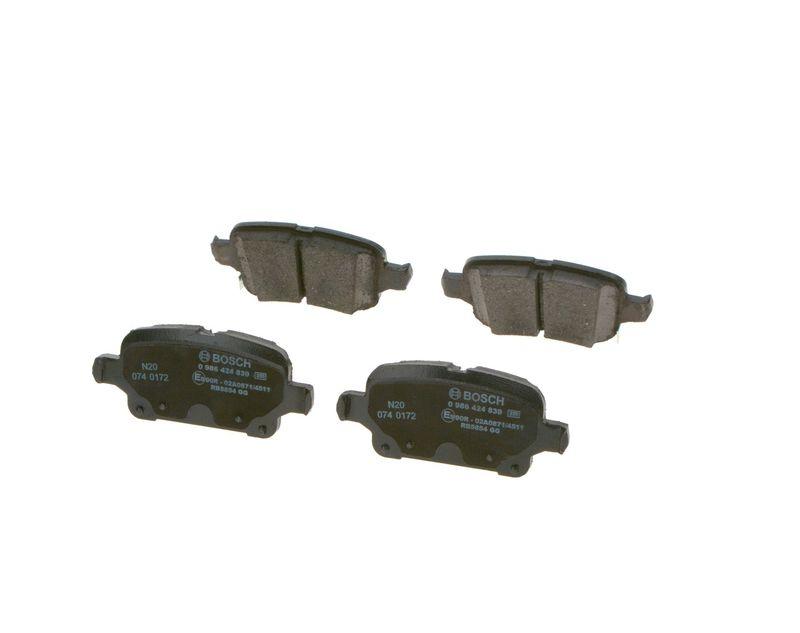 Kit de plaquettes de frein, frein à disque BOSCH 0 986 424 839