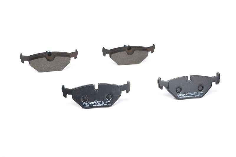 Kit de plaquettes de frein, frein à disque BOSCH 0 986 424 484