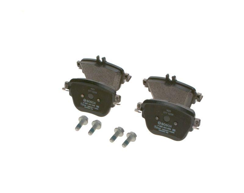 Kit de plaquettes de frein, frein à disque BOSCH 0 986 424 859