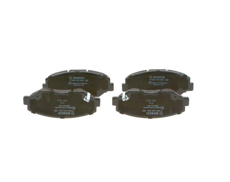 Kit de plaquettes de frein, frein à disque BOSCH 0 986 424 809