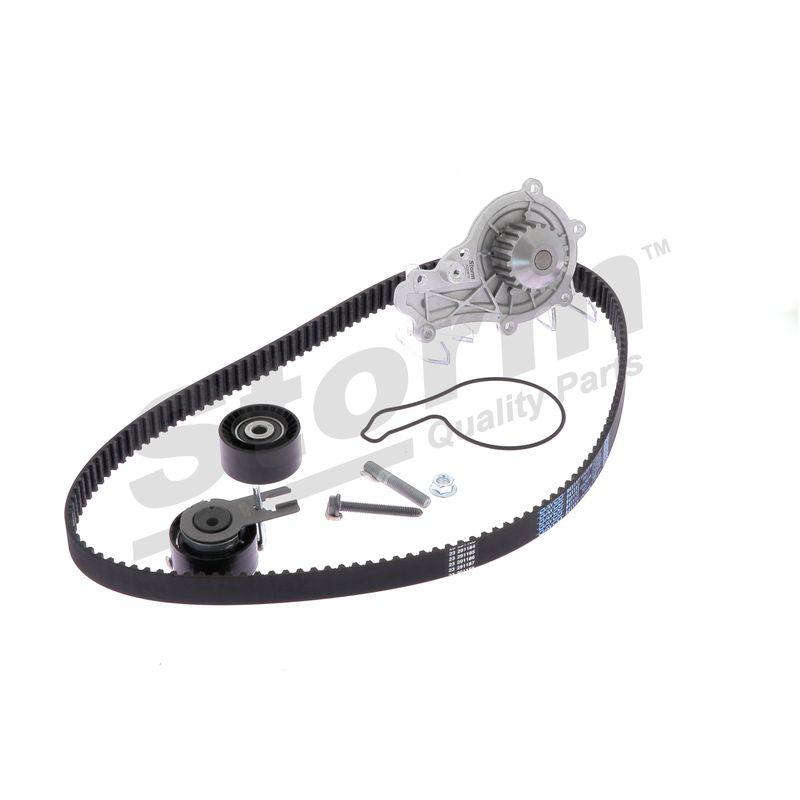 Pompe à eau + kit de courroie crantée STORM QUALITY PARTS 904487KP