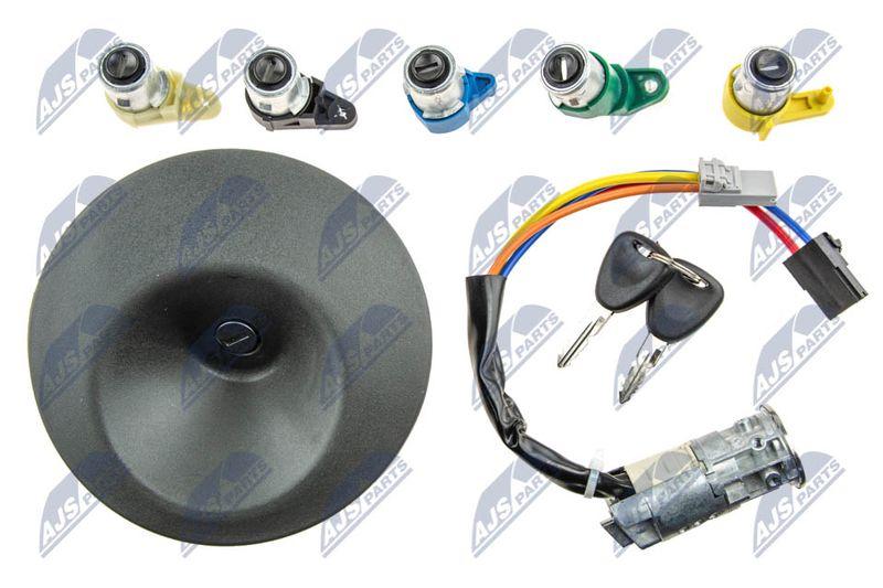 Jeu de cylindres de serrures NTY EZC-RE-072