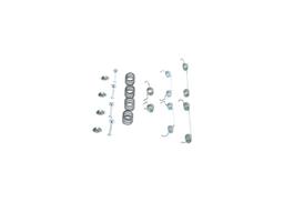 Kit d'accessoires, mâchoire de frein BOSCH 1987475295