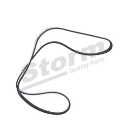 Courroie trapézoïdale à nervures STORM QUALITY PARTS STO6PK1390