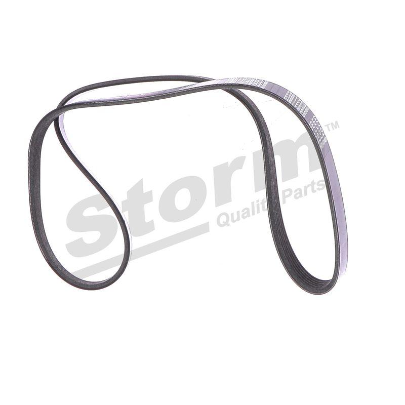Courroie trapézoïdale à nervures STORM QUALITY PARTS STO6PK1050