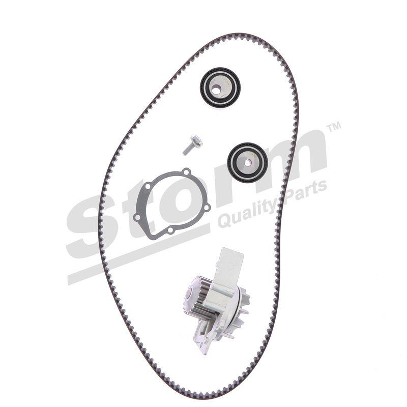 Pompe à eau + kit de courroie crantée STORM QUALITY PARTS 5550358KP